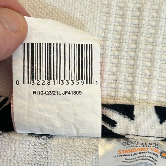 Jack Skellington Hair Towel Disney Oeko Tex Standard 100 27" x 15" - Picture 7 of 8